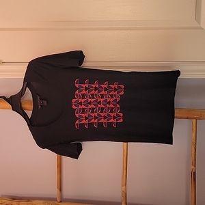 Marc by Marc Jacobs Black fitted graphic t shirt